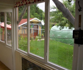 Beautiful apartment in the Black Forest with conservatory and tiled stove