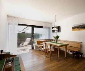 Sunlit Terrace Apartment